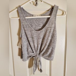 Aritzia Wilfred Free Betsy Tank Top Grey SZ XXSmall